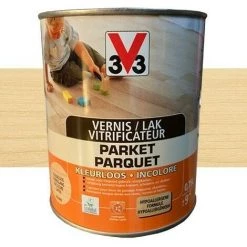 V33 Vitrificateur Parquet Incolore Mat 0,75 L