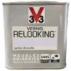 V33 Vernis Relooking Guimauve Satin Velours 0,5 L - Guimauve