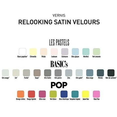 V33 Vernis Relooking Vert Disco Satin Velours 0,5 L - Vert Disco – Image 2