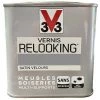 V33 Vernis Relooking Gris Poivre Satin Velours 0,5 L - Gris Poivre