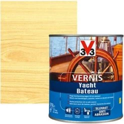 Vernis Bateau V33 Incolore Brillant 750ml - Incolore