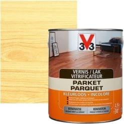 Vitrificateur Parquet V33 InColore Mat 2,5L - Incolore