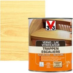 Vitrificateur Escaliers V33 InColore Mat 750ml - Incolore