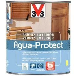 V33 Vernis Extérieur Incolore Protect Water 0.75l