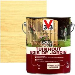 Lasure Bois De Jardin V33 InColore Mat 5L - Incolore