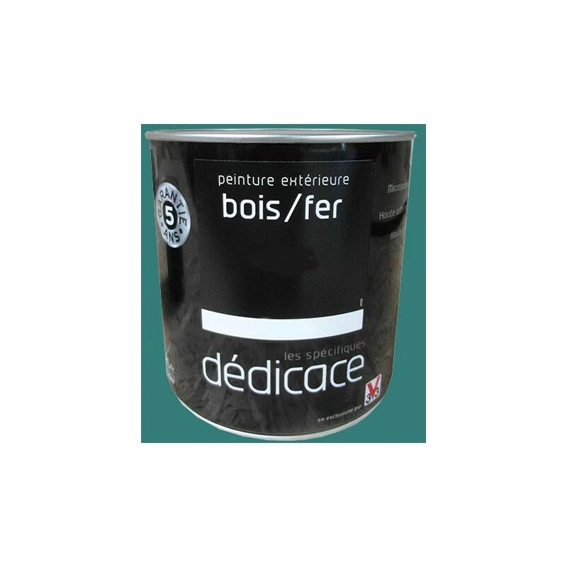 Peinture Extérieure Bois/Fer V33 Pétrole Brillant 2 L - Pétrole