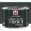 Peinture Fer V33 Couleurs D'ICI Noir Profond 0,125 L - Noir Profond