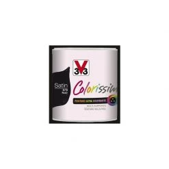 Peinture V33 Colorissim Satin Noir N°9 0,5 L - Noir