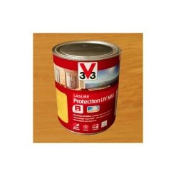 V33 Lasure Protection UV MAX 8ans Chêne Naturel 1 L - Chêne Naturel