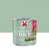 V33 Peinture Bois Extérieur Couleurs D'ici® V33, Vert Pastel Velours 0.5 L