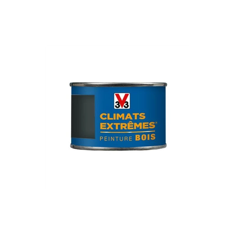 V33 Peinture Climats Extrêmes Anthracite Satin 0,125 L - Anthracite